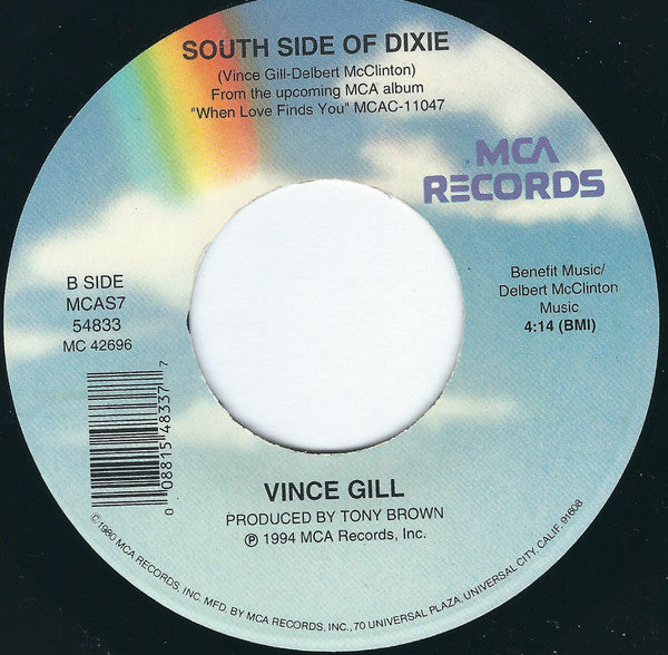 Vince Gill : Whenever You Come Around (7", Single)