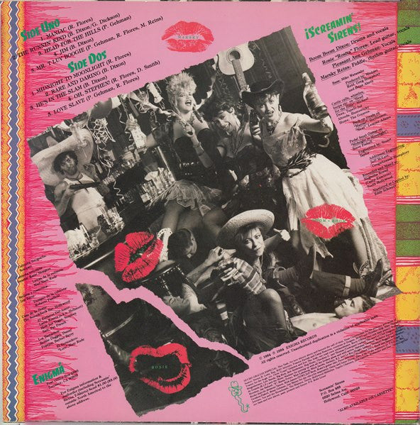 Screamin' Sirens : ¡Fiesta! (LP, Album)