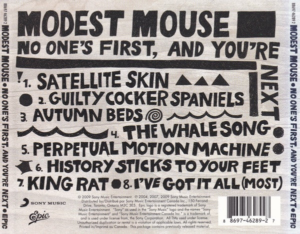 Modest Mouse : No One's First, And You're Next (CD, EP)