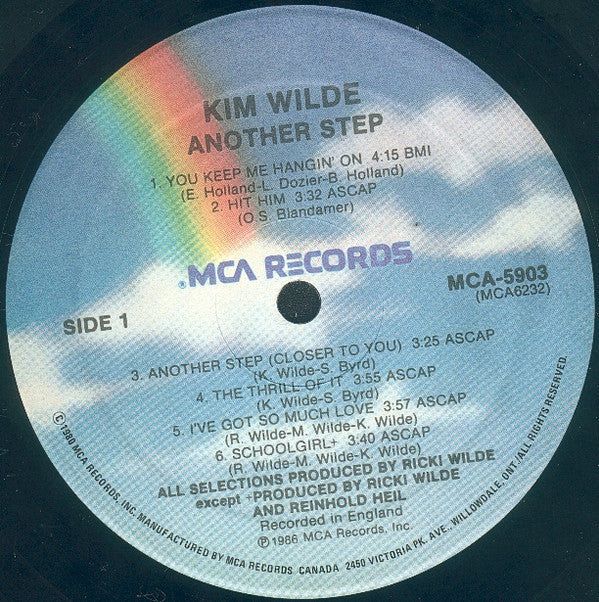 Kim Wilde : Another Step (LP, Album)