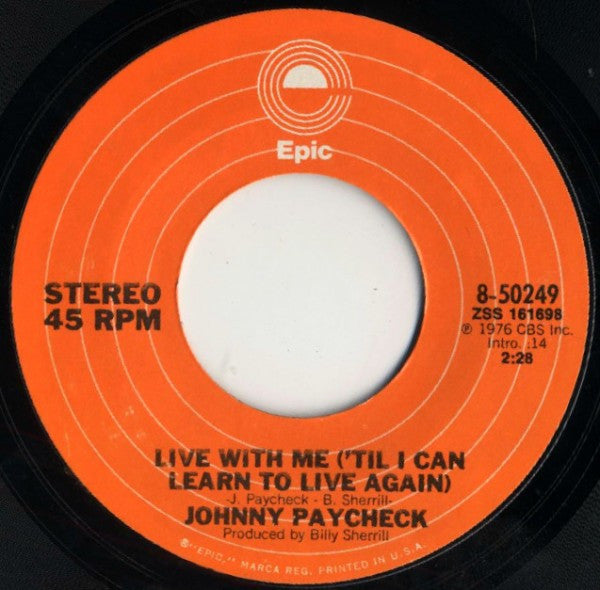 Johnny Paycheck : 11 Months And 29 Days (7")