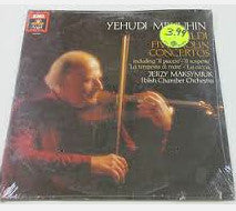 Vivaldi* - Yehudi Menuhin, Polish Chamber Orchestra, Jerzy Maksymiuk : Violin Concertos (LP)