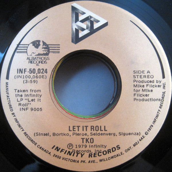 TKO (5) : Let It Roll (7")