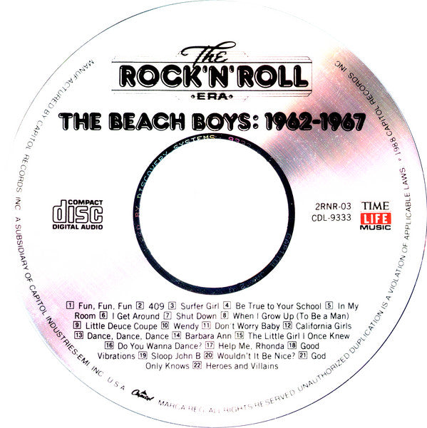The Beach Boys : The Beach Boys: 1962-1967 (CD, Comp, RE, RM)