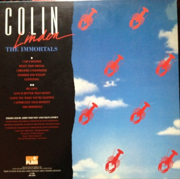 Colin Linden : The Immortals (LP, Album)