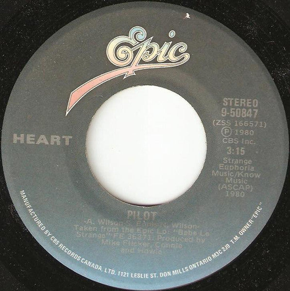 Heart : Even It Up (7", Single)