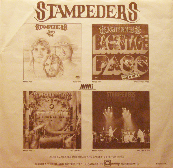 Stampeders* : Hit The Road (LP, Album)