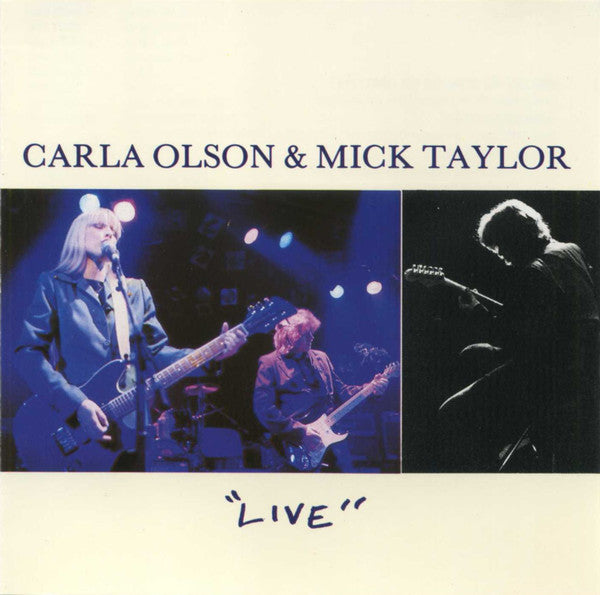 Carla Olson & Mick Taylor : Live (CD, Album)