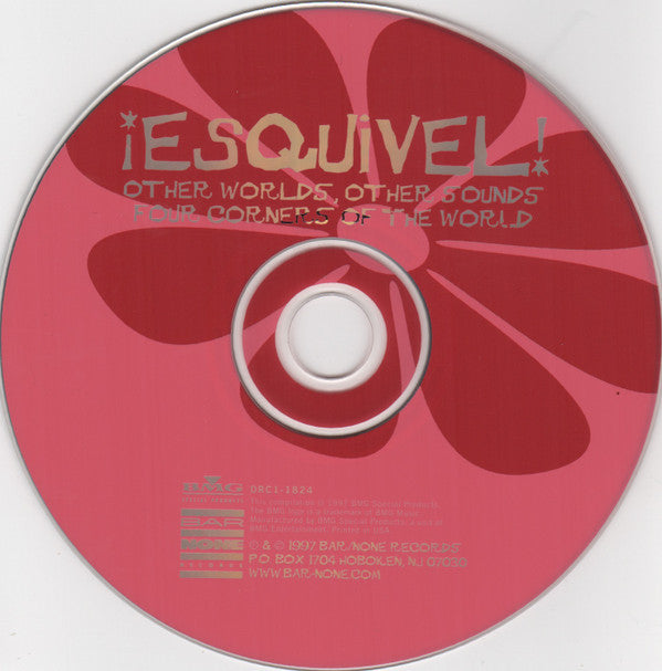 Juan Garcia Esquivel : Other Worlds, Other Sounds / Four Corners Of The World (CD, Comp)