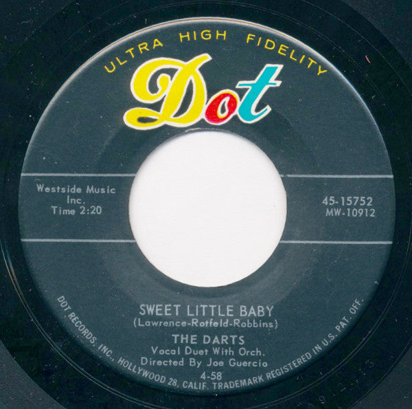 The Darts (7) : Gee-Ver-Men-Nee-Vers (7", Single)