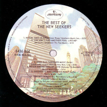 The New Seekers : The Best Of  The New Seekers (LP, Comp)