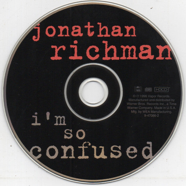Jonathan Richman : I'm So Confused (HDCD, Album)