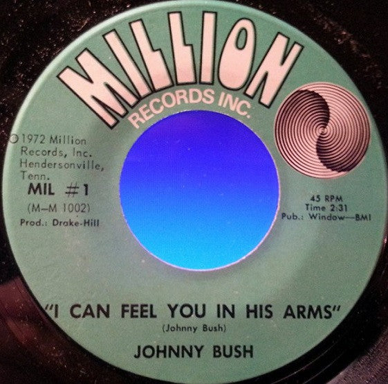 Johnny Bush : I'll Be There (7", Single)