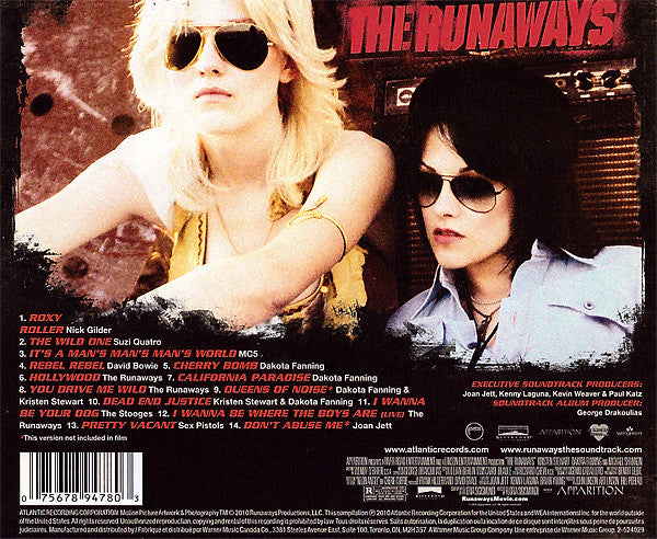 Various : The Runaways (Music From The Motion Picture) (CD, Album, Comp)