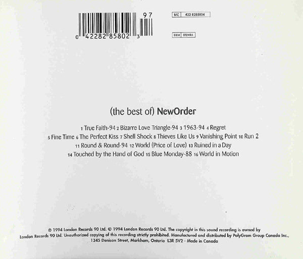 NewOrder* : (The Best Of) NewOrder (CD, Comp)