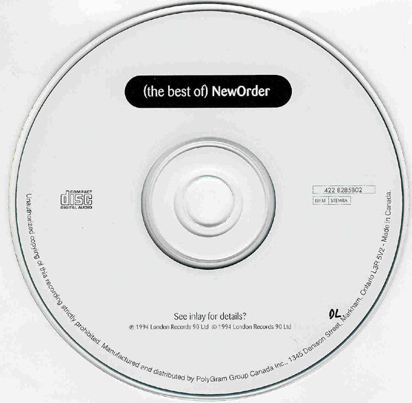 NewOrder* : (The Best Of) NewOrder (CD, Comp)