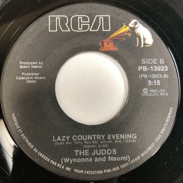 The Judds (Wynonna & Naomi)* : Why Not Me (7", Single)