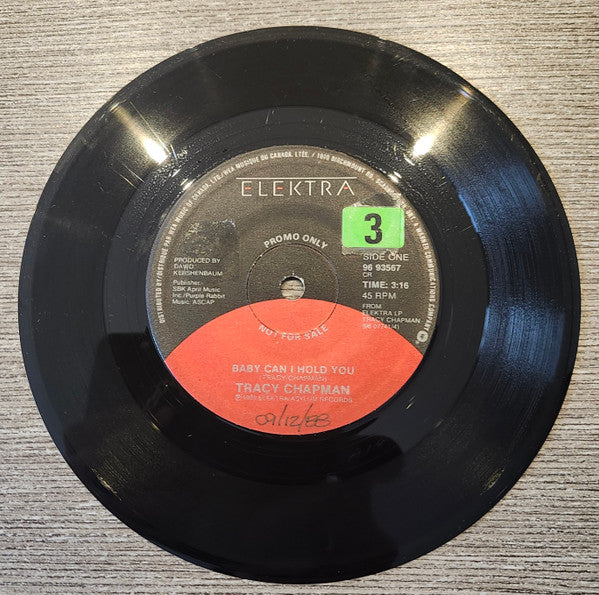 Tracy Chapman : Baby Can I Hold You (7", Single, Promo)