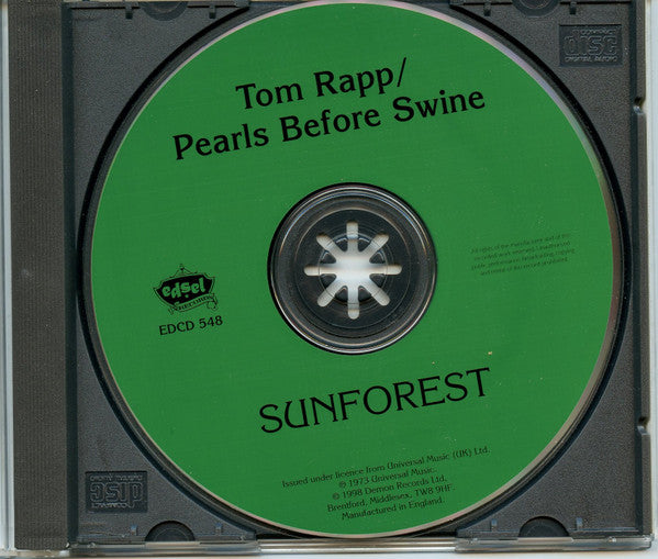 Tom Rapp / Pearls Before Swine : Sunforest (CD, Album, RE)