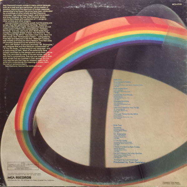 Neil Diamond : Rainbow (LP, Album, RE)