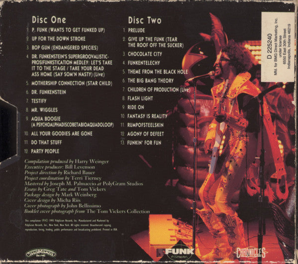 Parliament : Tear The Roof Off (1974-1980) (2xCD, Comp, Club, BMG)