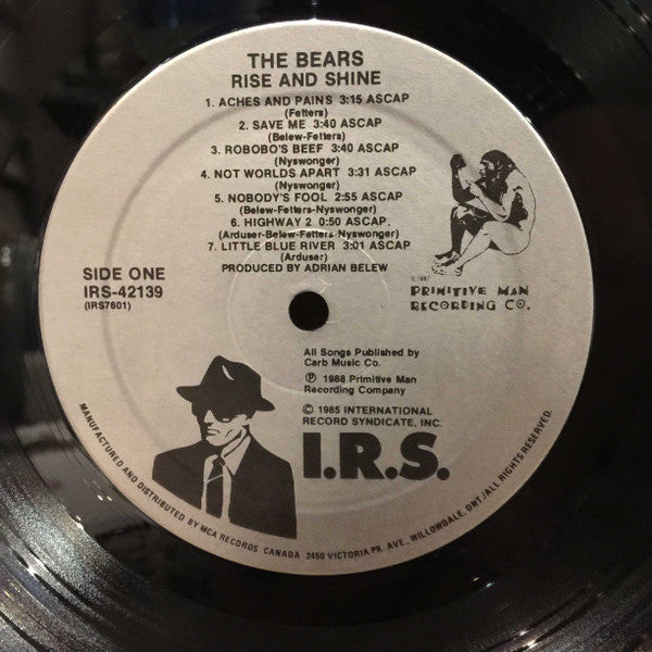 The Bears (3) : Rise And Shine (LP, Album)
