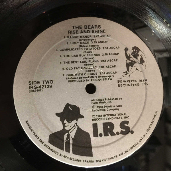 The Bears (3) : Rise And Shine (LP, Album)