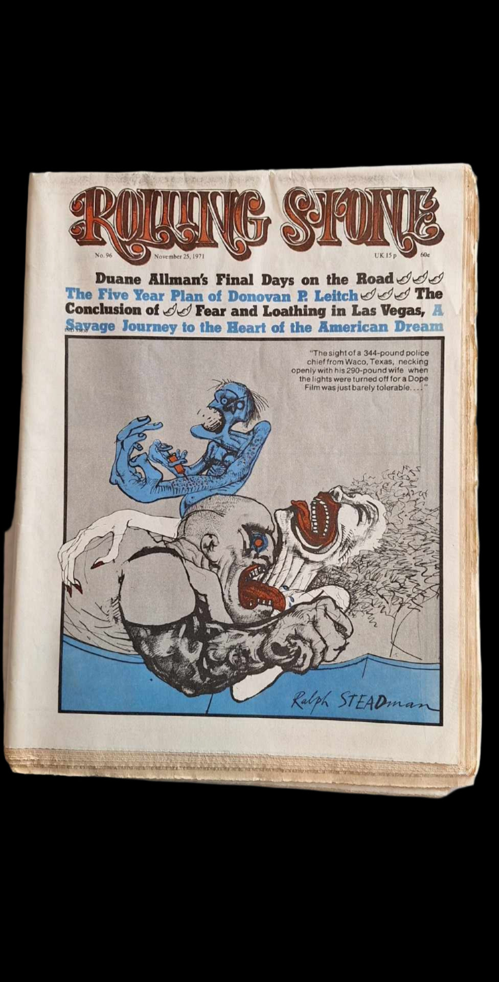 Rolling Stone Magazine – Issue No. 96 (November 25, 1971)