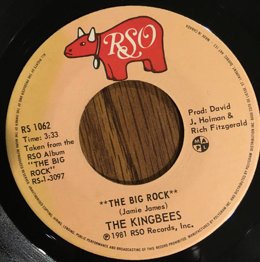 The Kingbees : The Big Rock / The Ugly Truth (7", Single)