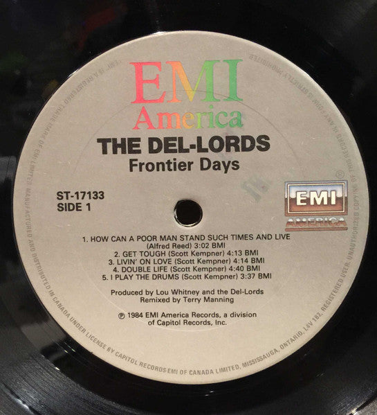 The Del Lords : Frontier Days (LP, Album)