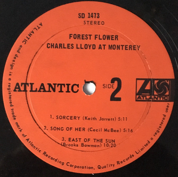 Charles Lloyd : Forest Flower (LP, Album)