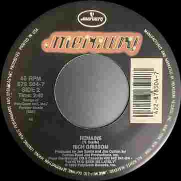 Rich Grissom : Hillbilly Boy With The Rock 'N' Roll Blues (7", Single, Spe)