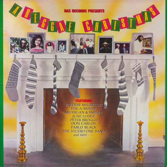 Various : Ras Records Presents: A Reggae Christmas (LP, Comp)
