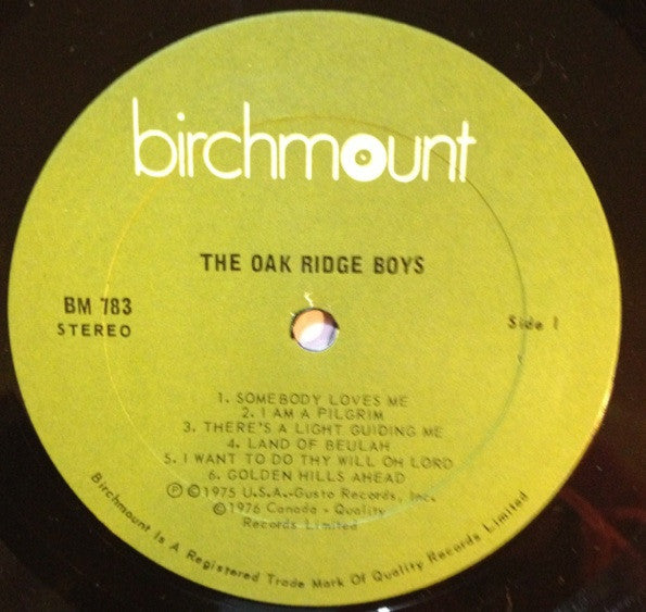 The Oak Ridge Boys : The Sensational Oak Ridge Boys (LP, Album)