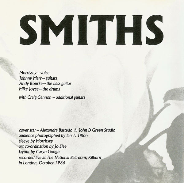 The Smiths : Rank (CD, Album, Club)