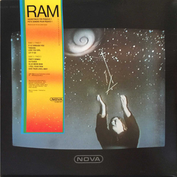 Ram (28) : Soundtrack For Pegasus 1 (LP, Album, Gat)