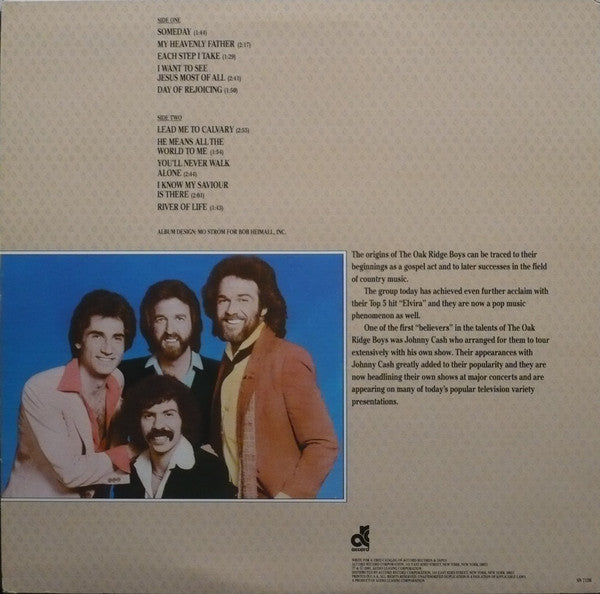 The Oak Ridge Boys : Spiritual Jubilee (LP)
