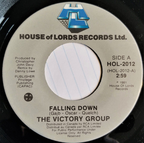 Victory Group : Falling Down (7", Single)