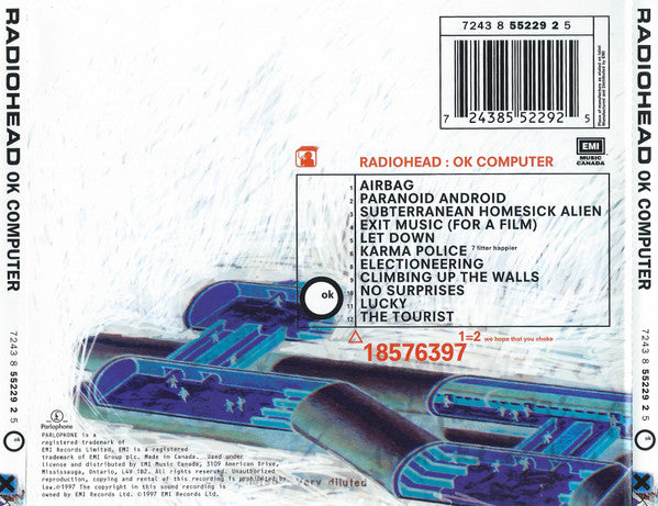 Radiohead : OK Computer (CD, Album)