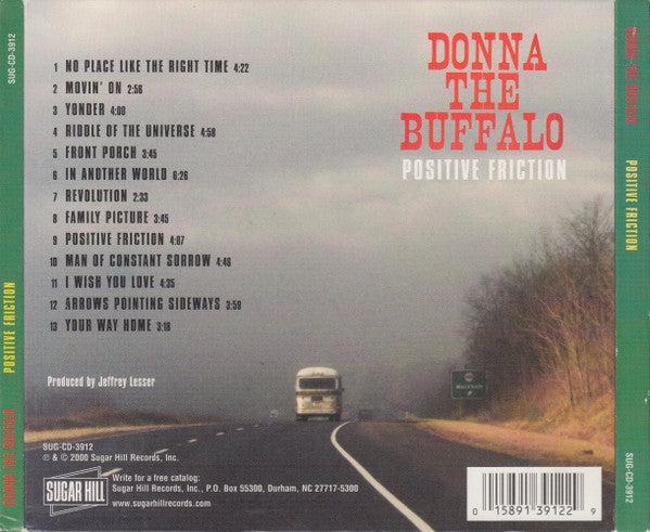 Donna The Buffalo : Positive Friction (CD, Album, Dig)