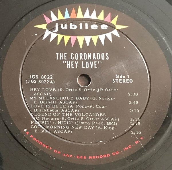 The Coronados : Hey, Love (LP, Album)