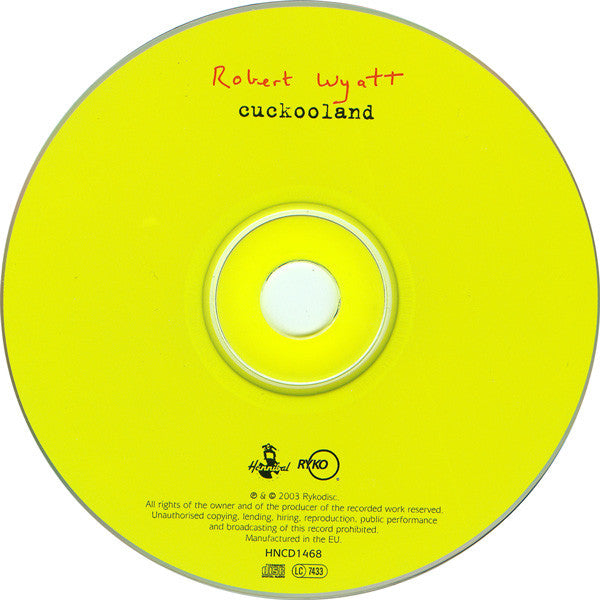 Robert Wyatt : Cuckooland (CD, Album, Dig)