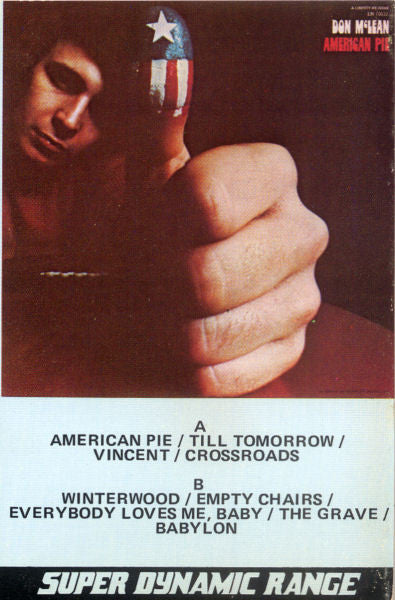 Don McLean : American Pie (Cass, Album, RE, SDR)