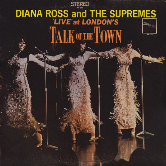 The Supremes : 'Live' At London's Talk Of The Town (LP, Album)