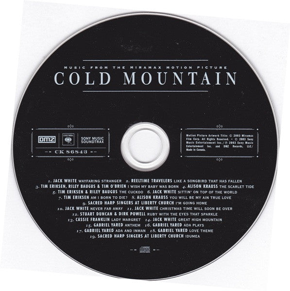 Various : Cold Mountain (Music From The Miramax Motion Picture) (CD, Comp)
