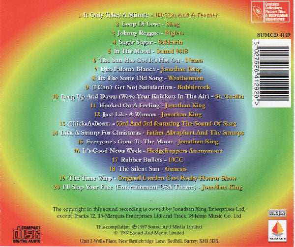 Jonathan King : Creations & Relations (CD, Comp)