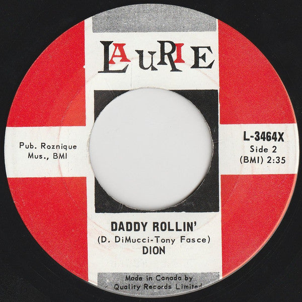 Dion (3) : Abraham, Martin And John (7", Single)