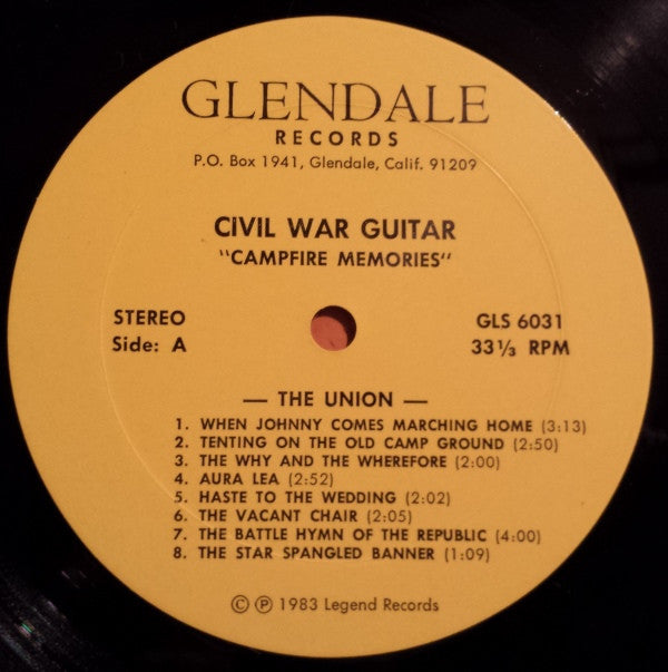 Kirk Browne : Civil War Guitar "Campfire Memories" (LP, Album)