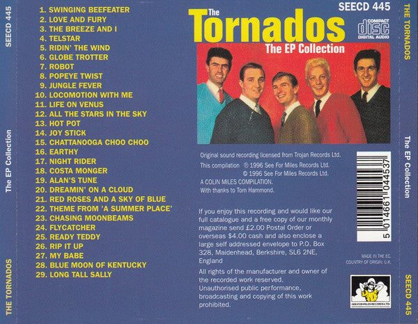 The Tornados : The EP Collection (CD, Album, Comp)