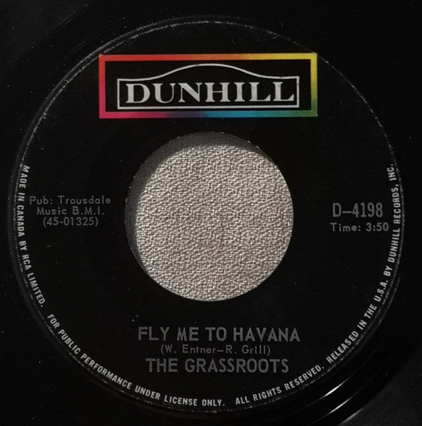 The Grassroots* : Wait A Million Years (7", Single)